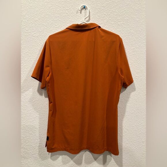 Nike Texas Longhorns Men's Polo Shirt Size Medium Golf Performance UT Orange - Picture 2 of 5